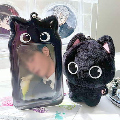 Jelly Kkamnyang Photocard Holder Keychain
