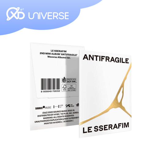 LESSERAFIM - Mini 2 - ANTIFRAGILE - Weverse album version