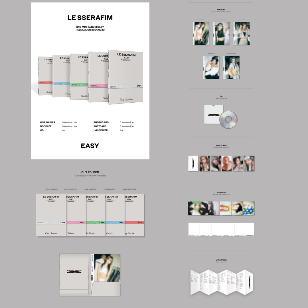 LESSERAFIM - Mini 3 - EASY - Compact version