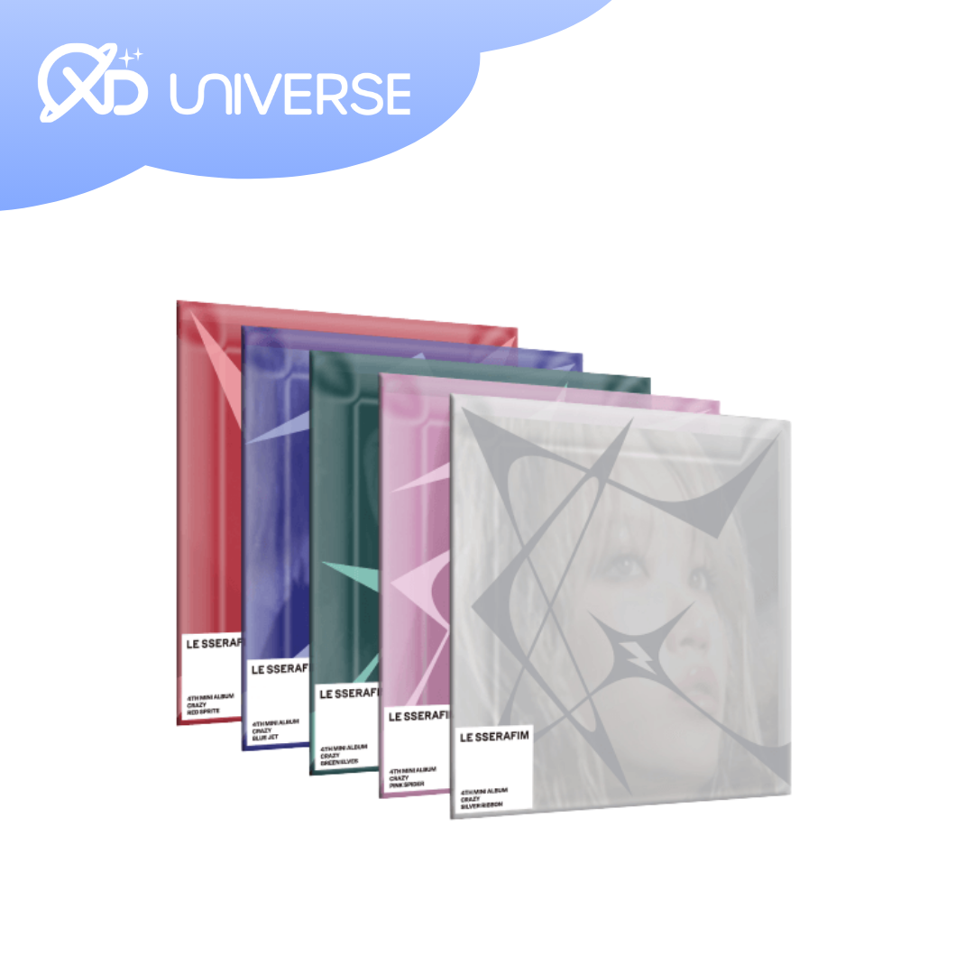 LE SSERAFIM - Mini 4 - CRAZY - Compact version