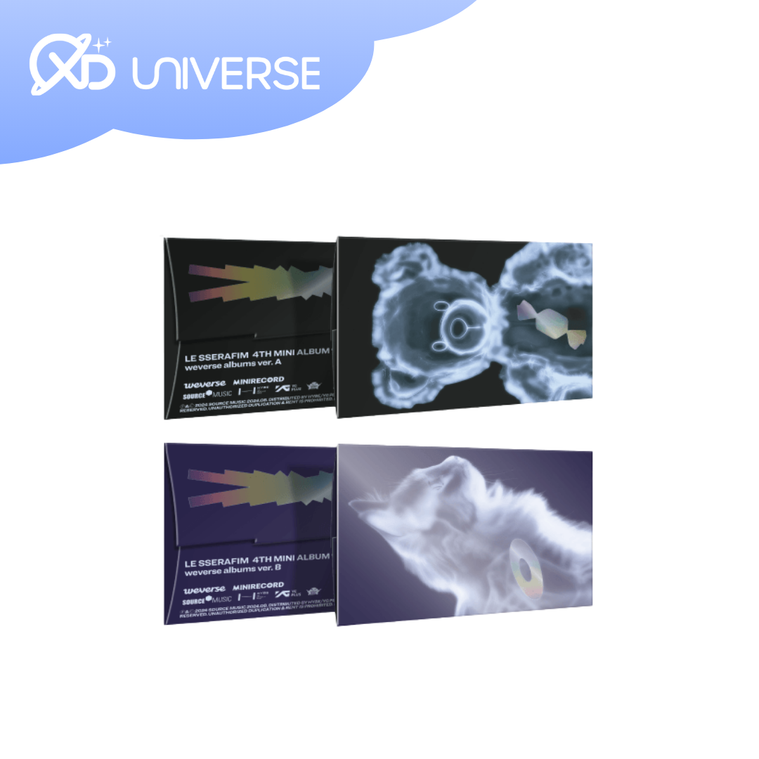 LE SSERAFIM - Mini 4 - CRAZY - Weverse album version