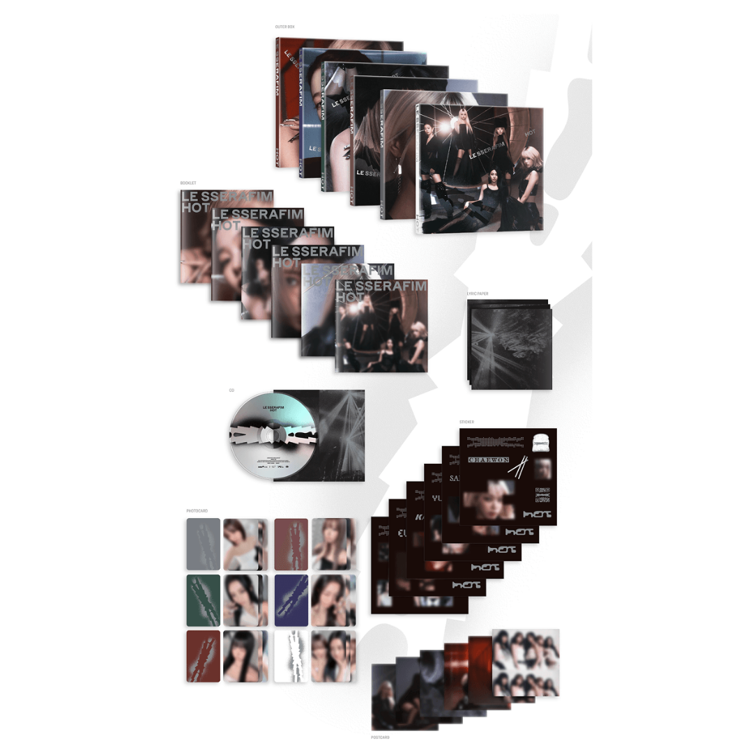LE SSERAFIM - Mini 5 - HOT - Compact version
