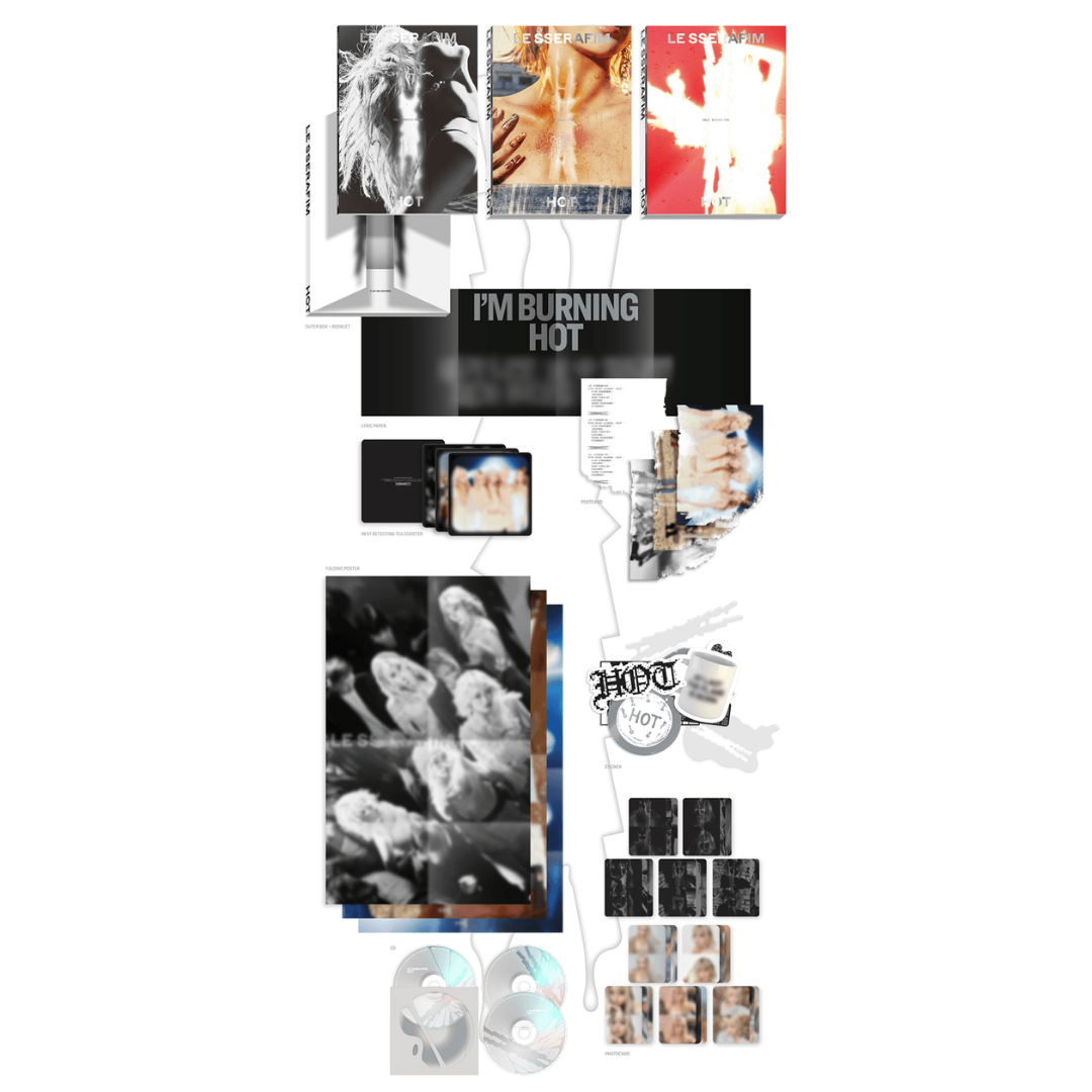 LE SSERAFIM - Mini 5 - HOT - PB version