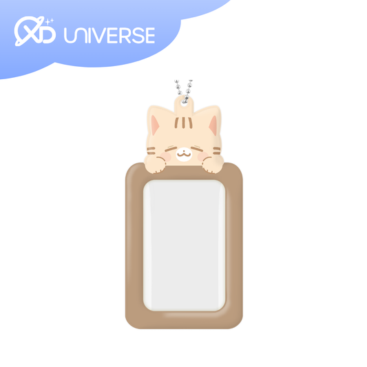 Merong Narn Cat Photocard Holder Keychain