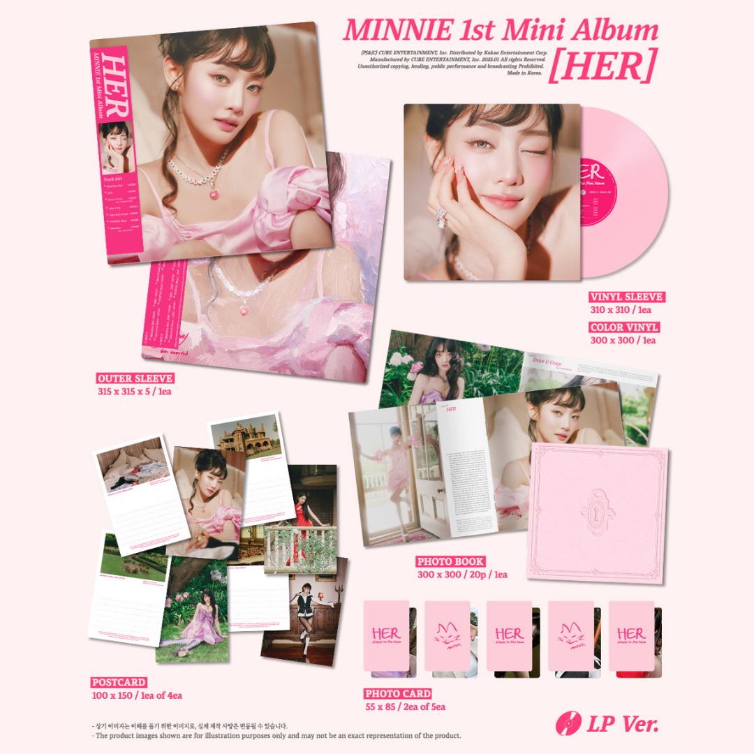 Minnie - 1st Mini Album - HER - LP version
