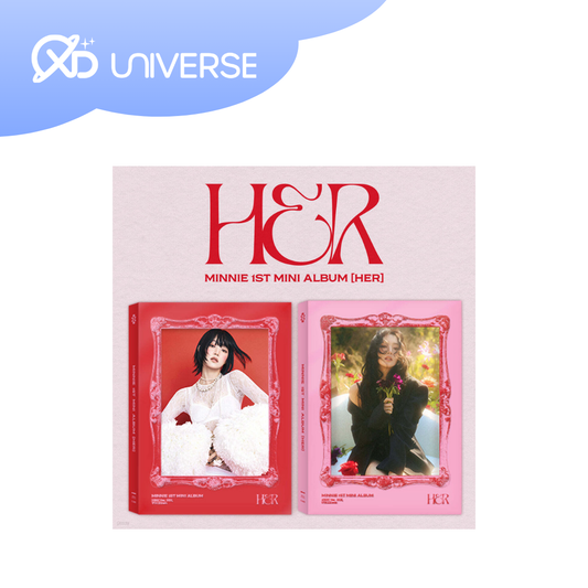 Minnie - 1st Mini Album - HER - Red & Pink version
