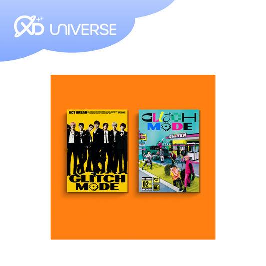 NCT DREAM 2nd MINI ALBUM - GLITCH MODE - PHOTOBOOK - GLITCH / SCRATCH VER