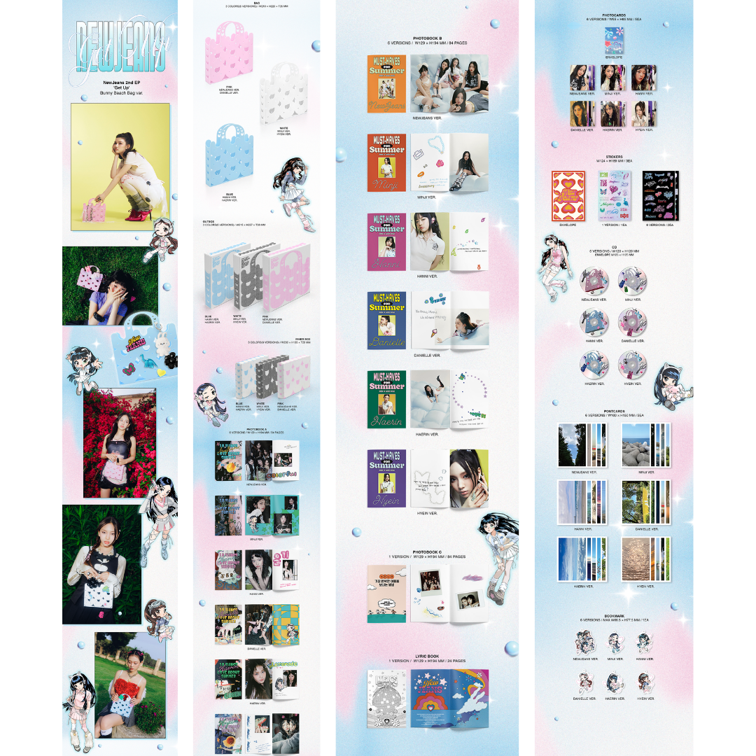 NEWJEANS - 2nd EP - Get Up - PB version