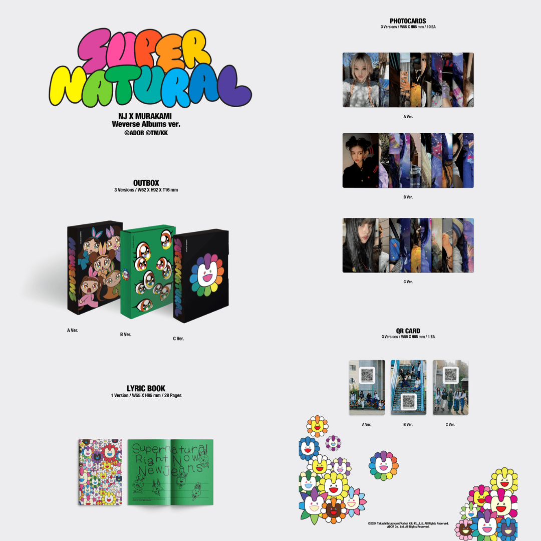 NEWJEANS - Single - Supernatural - Weverse album version