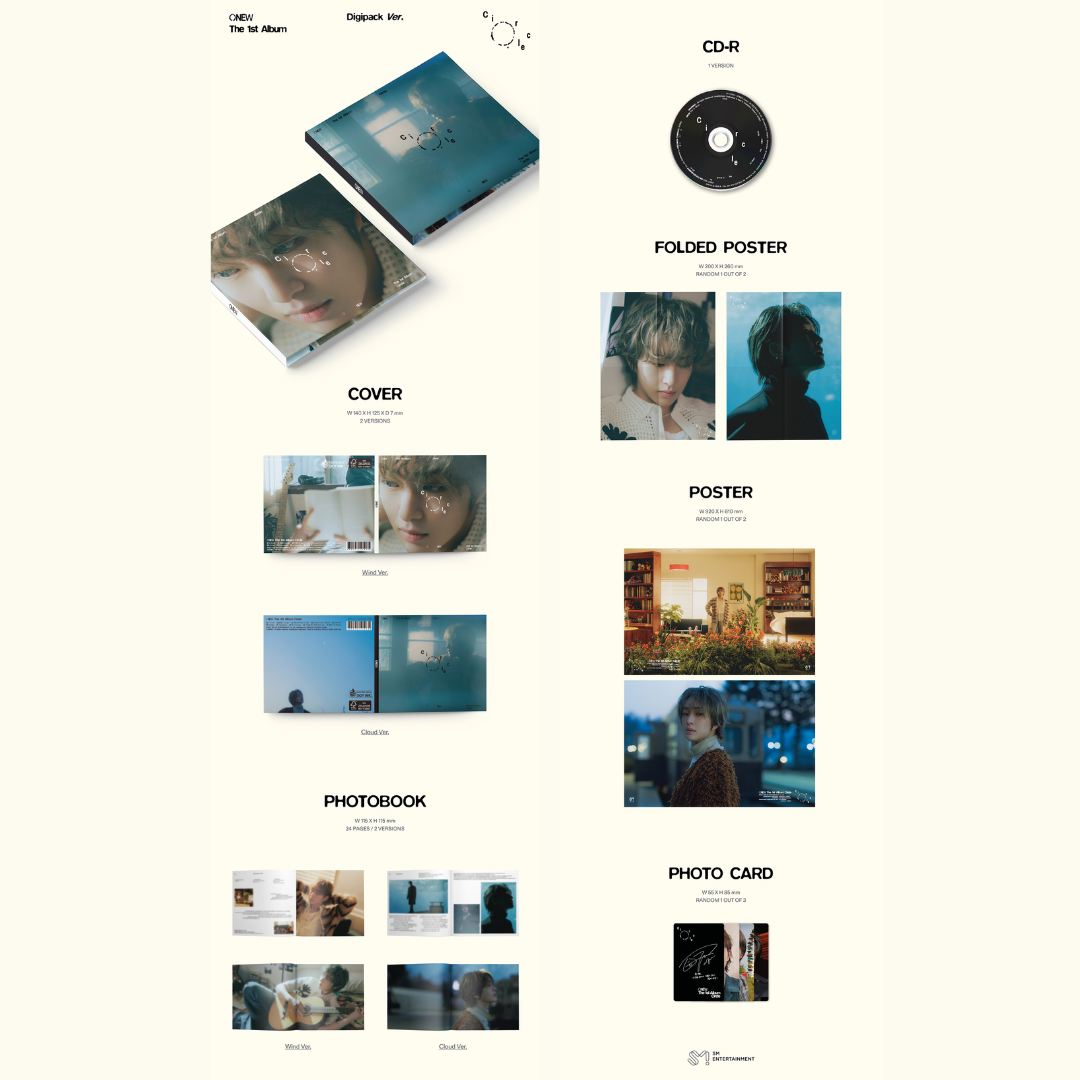 SHINee ONEW CIRCLE - DIGIPACK VER
