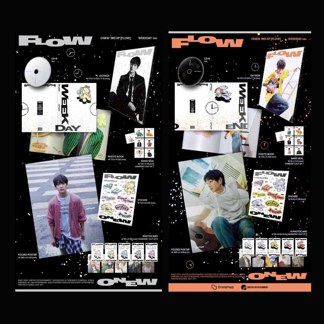 SHINee ONEW 3rd Mini Album FLOW - PHOTOBOOK