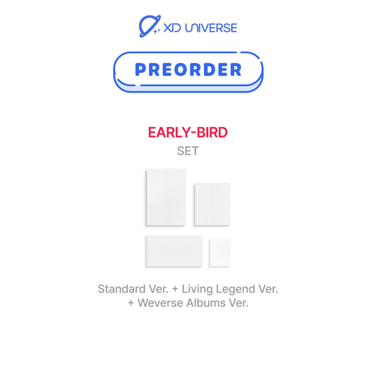 [PREORDER] BTS The 5th Album “ARIRANG” - EARLY-BIRD [Standard ver. (set) + Living Legend Ver. + Weverse Albums Ver.]