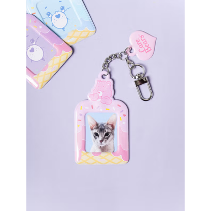 Polku Care Bear Mini Photo Keyring