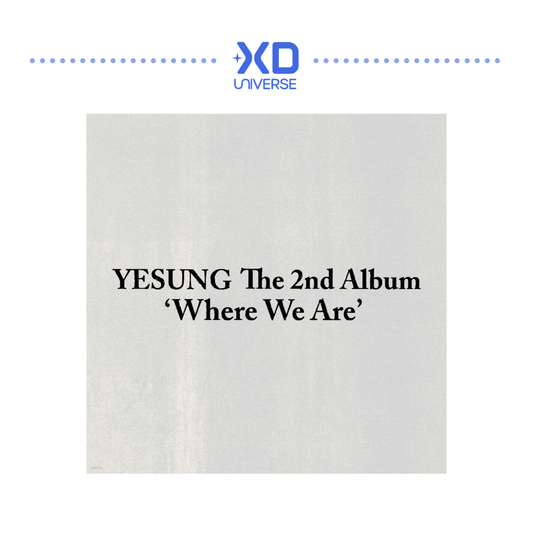 [PREORDER DEADLINE 3/10] SUPER JUNIOR Yesung 2nd Full Album 'Where We Are' - QR Ver.