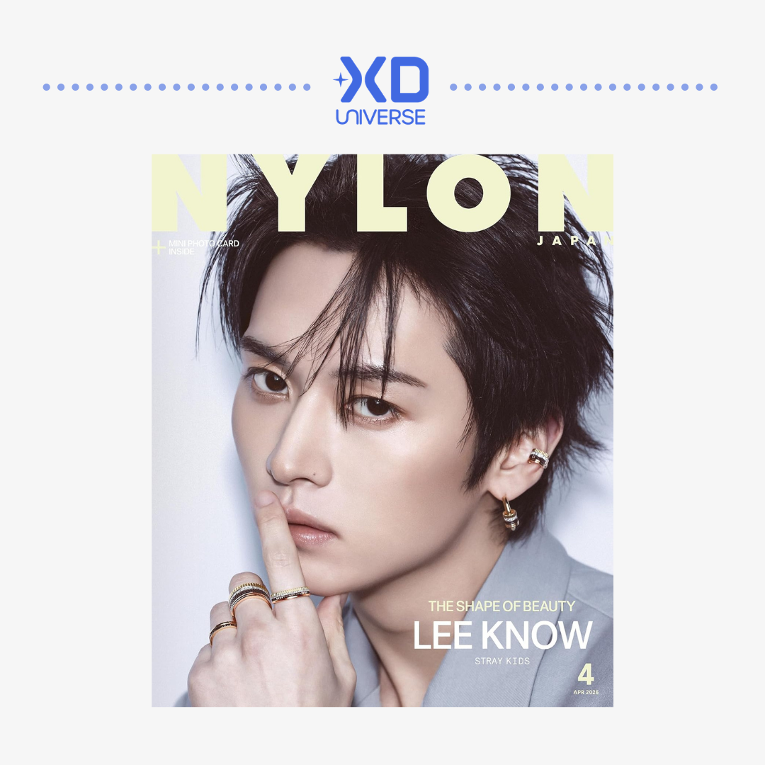 STRAY KIDS LEE KNOW NYLON JAPAN Magazine [April 2026 Issue]