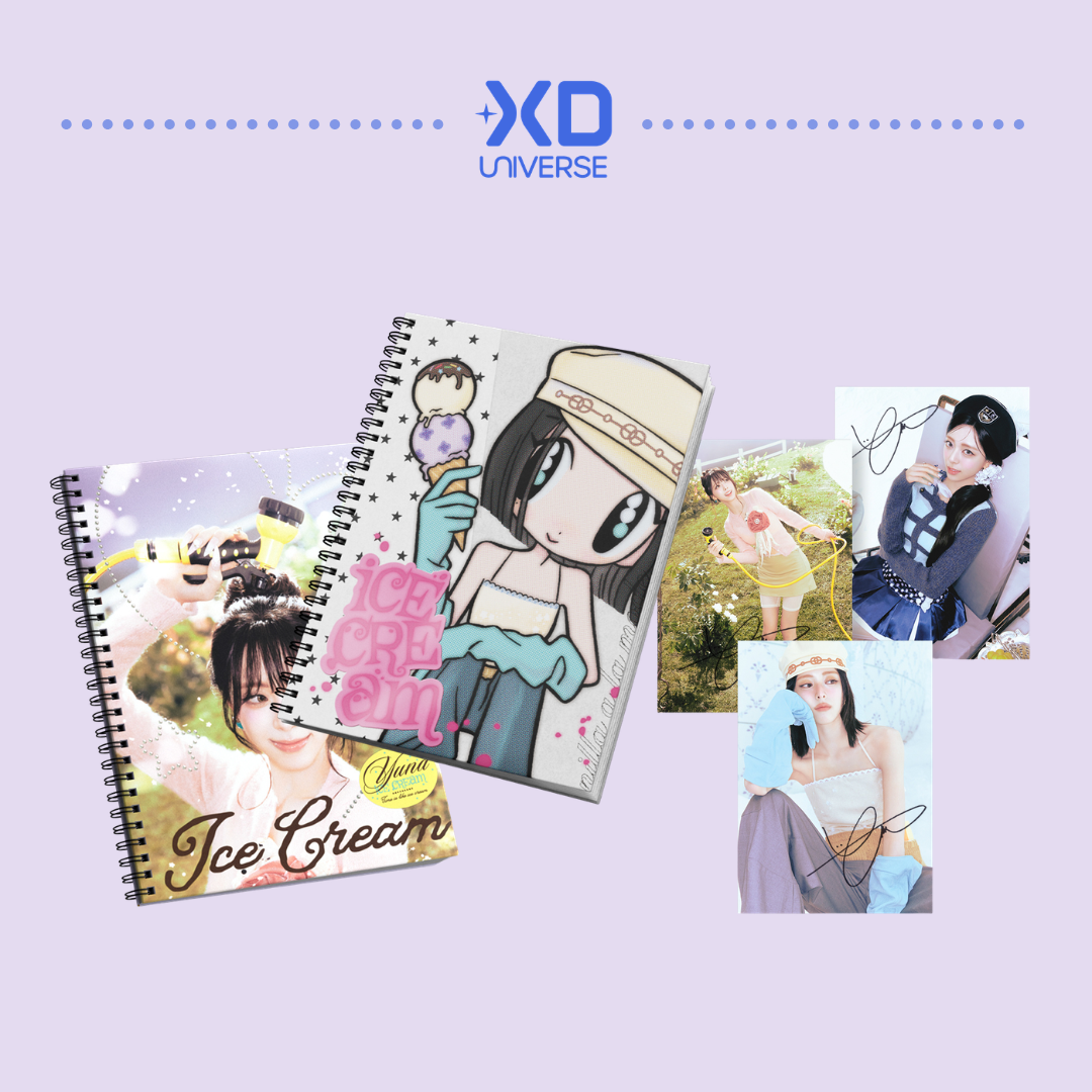 (US SIGNED EXCLUSIVE) ITZY Yuna 1st Mini Album 'Ice Cream' - Photobook Ver.