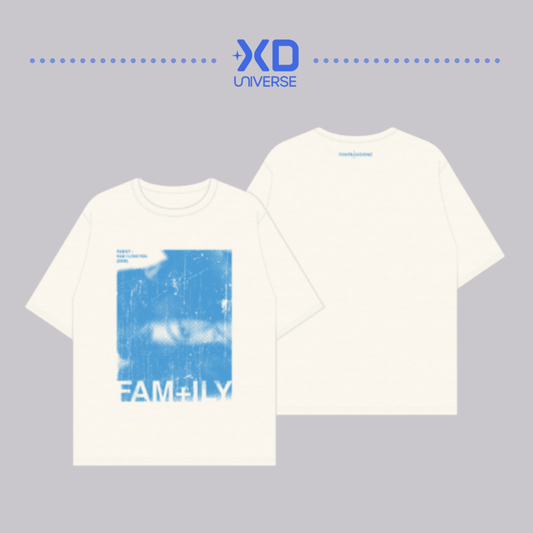 2026 G-DRAGON 'FAM' MEETING [FAM+ILY : FAMILY: FAM I LOVE YOU] OFFICIAL MD - T-SHIRT