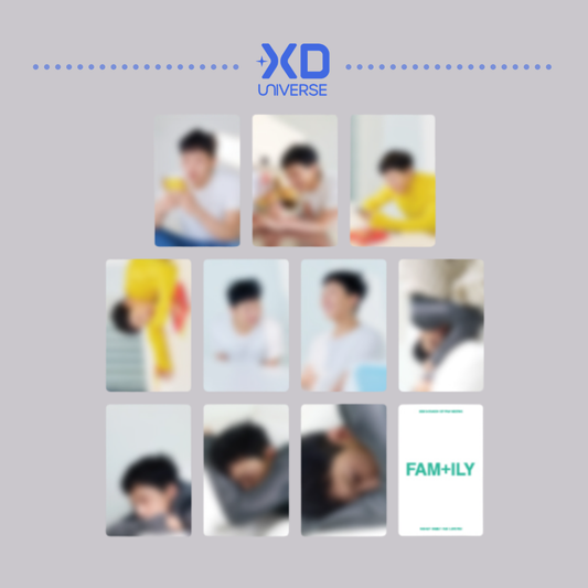 2026 G-DRAGON 'FAM' MEETING [FAM+ILY : FAMILY: FAM I LOVE YOU] OFFICIAL MD - PHOTOCARD PACK