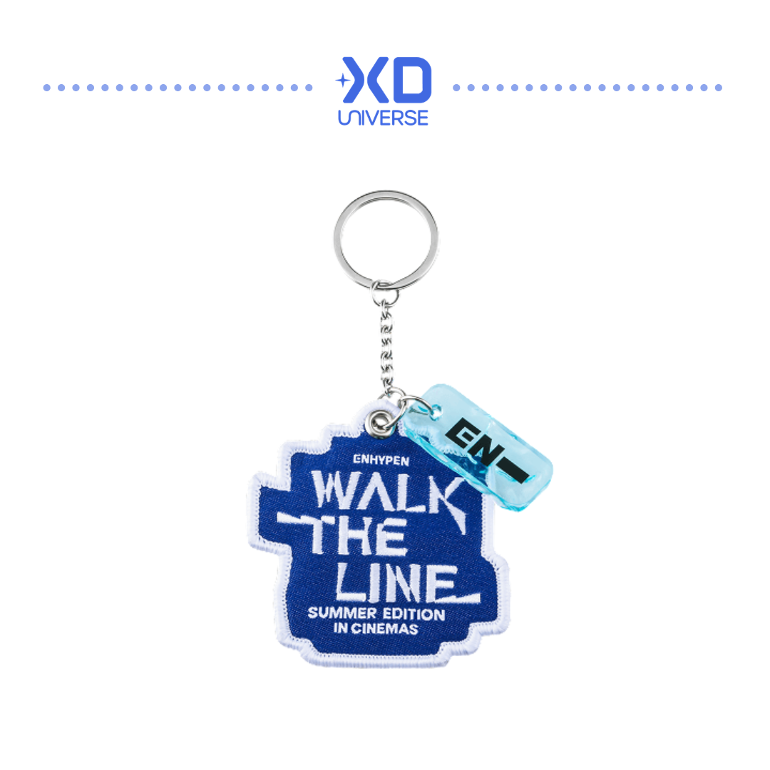 [PREORDER] ENHYPEN [WALK THE LINE SUMMER EDITION] IN CINEMAS OFFICIAL MERCHANDISE - WAPPEN KEYRING