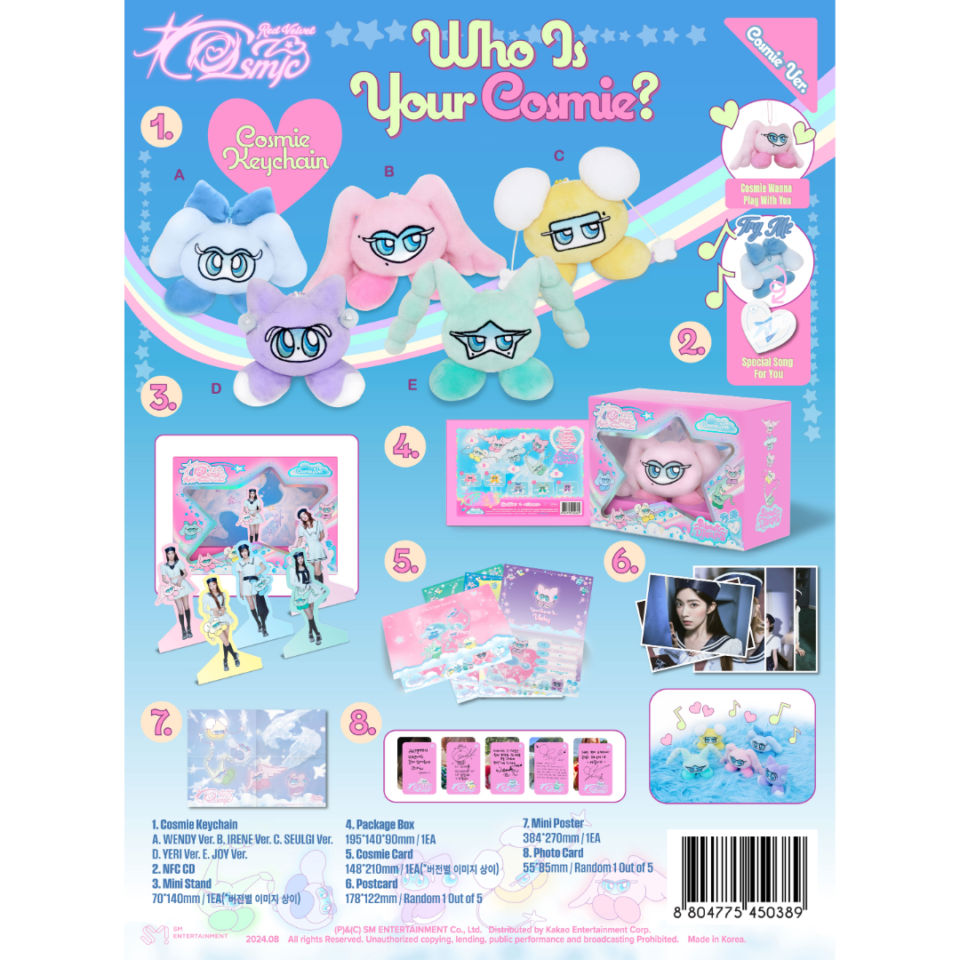 RED VELVET 7th Mini Album COSMIC - COSMIE VER