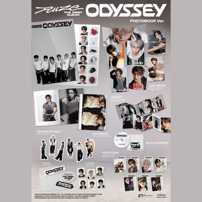 RIIZE - 1st Album - ODYSSEY - Photobook ver