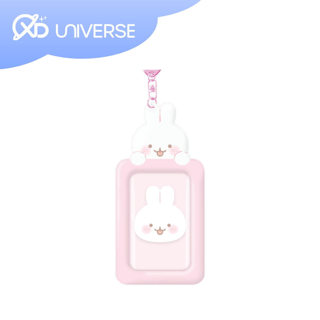 Rabbit Photocard Holder Keychain