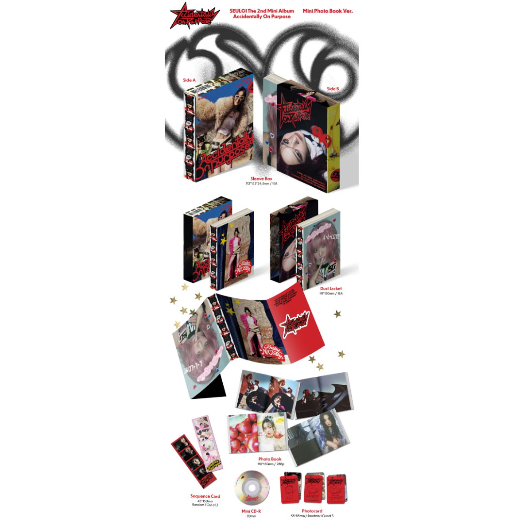 RED VELVET SEULGI - ACCIDENTALLY ON PURPOSE - Mini Photobook