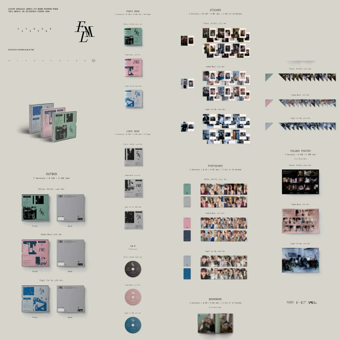 SEVENTEEN - 10th Mini Album - FML - PB version