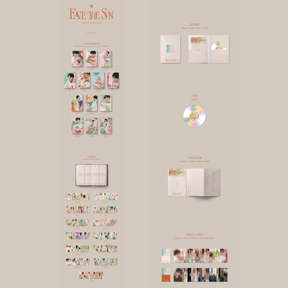 SEVENTEEN - 4th Album - Face the Sun - Carat version