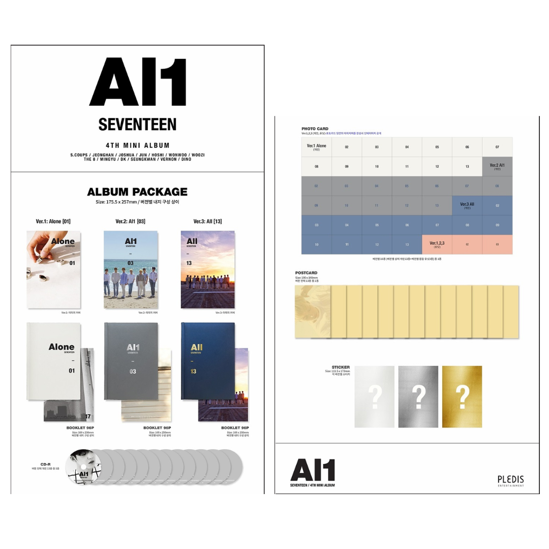 SEVENTEEN - 4th Mini Album - Al1