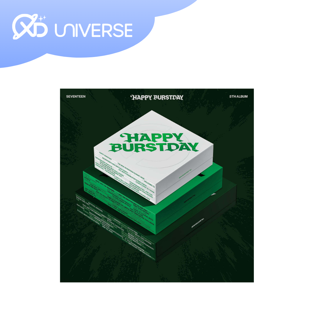 SEVENTEEN - 5th Album - Happy Burstday - PB version