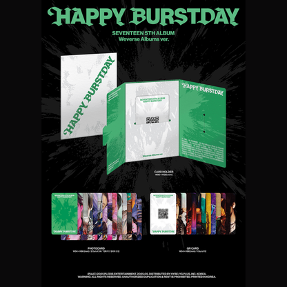 SEVENTEEN - 5th Album - Happy Burstday - Weverse Album