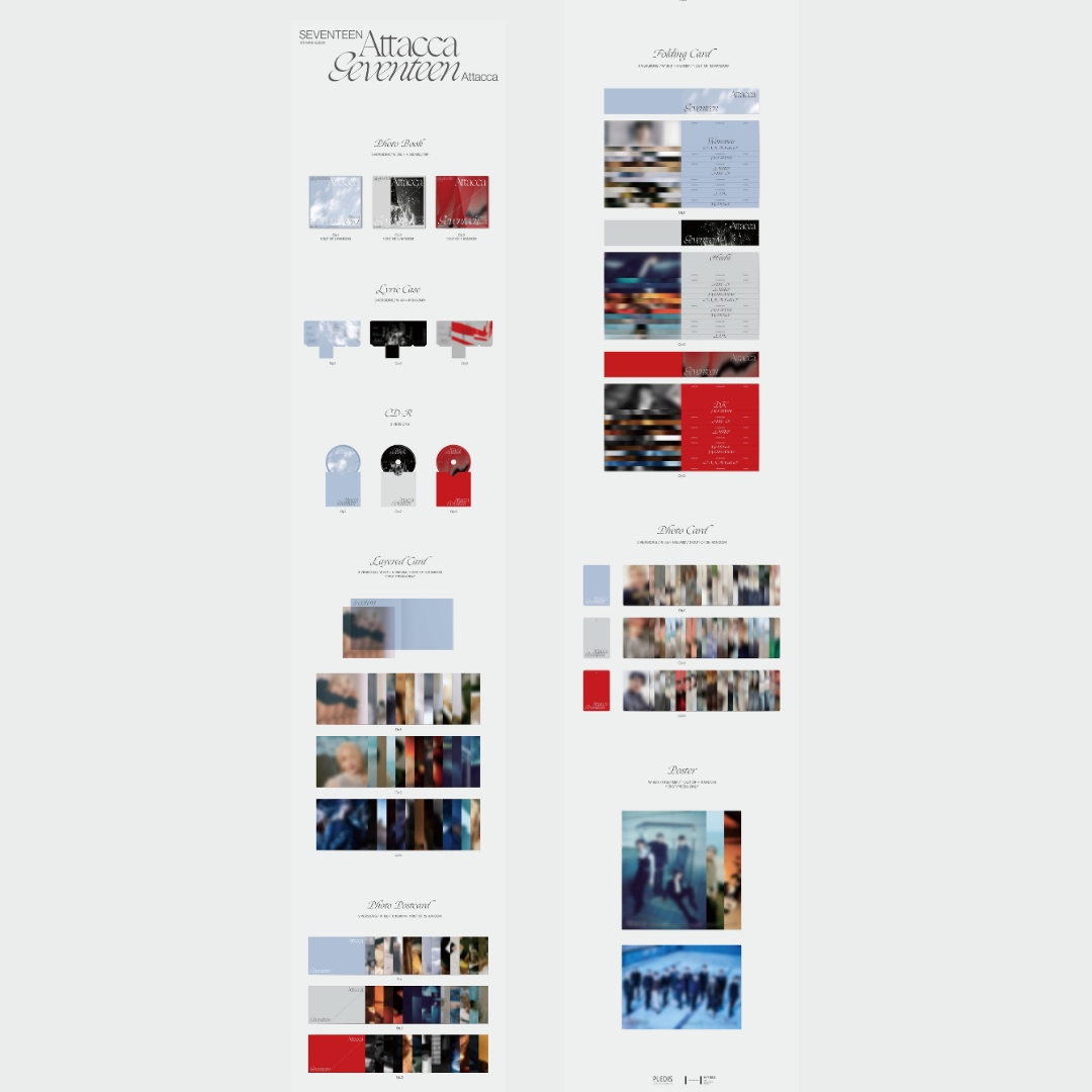 SEVENTEEN - 9th Mini Album - Attacca - PB ver