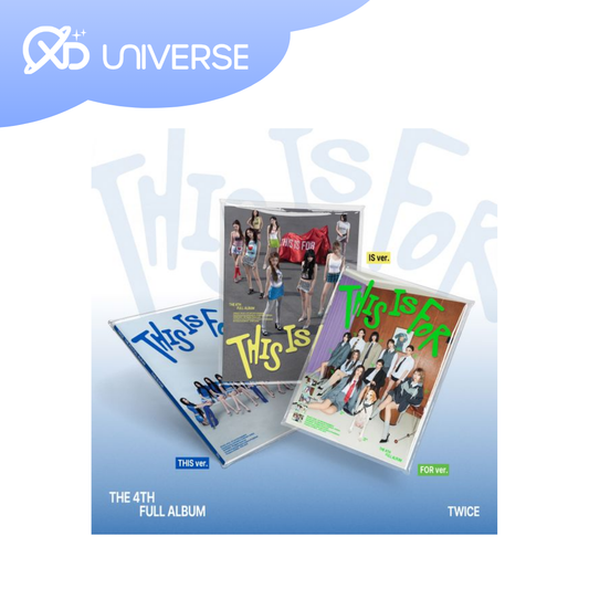 [FANSHOP POB] TWICE - 4th Full Album THIS IS FOR - PB