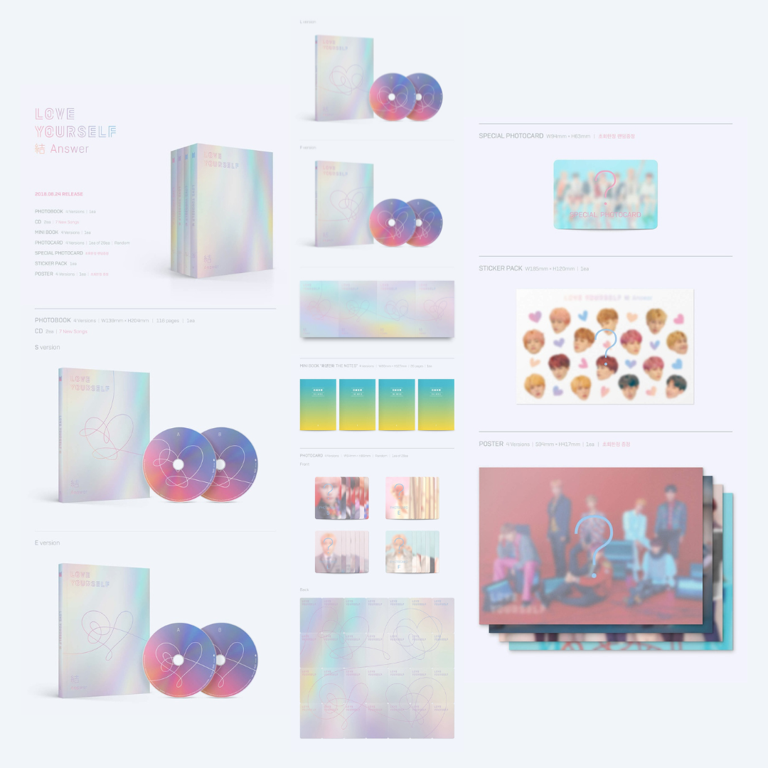 BTS - Special Album - LOVE YOURSELF 结 'Answer'