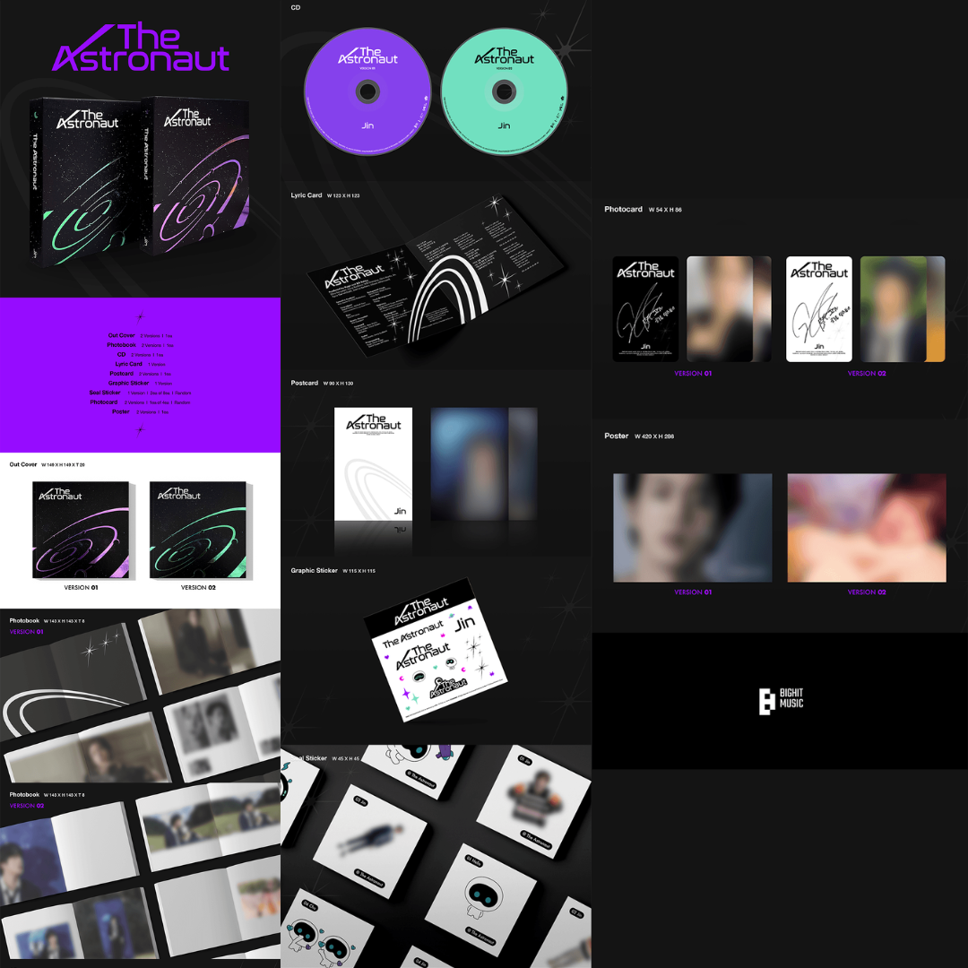 BTS - JIN - THE ASTRONAUT