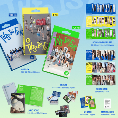 TWICE The 4th Album THIS IS FOR (Polaroid ver) - THIS version