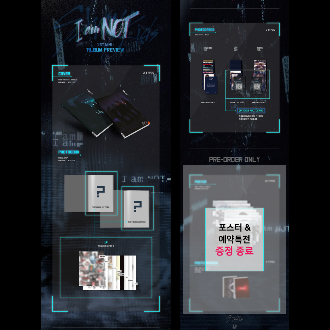 Stray Kids - 1st Mini Album I am NOT