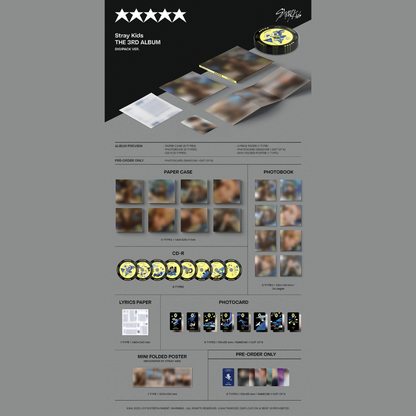 Stray Kids - 3rd studio - 5‑Star - Digipack version