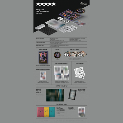Stray Kids - 3rd studio - 5‑Star - Limited version