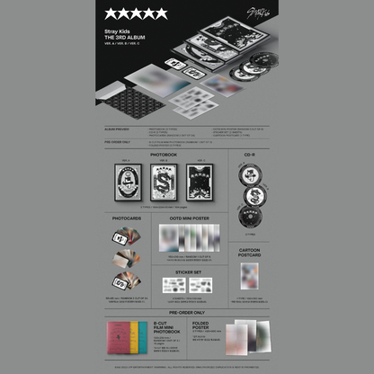 Stray Kids 3rd STUDIO - 5‑Star - PHOTOBOOK