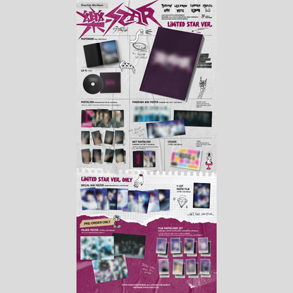 Stray Kids - 8th Mini album - 樂-STAR - Limited star version