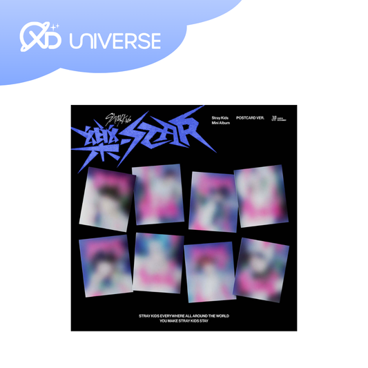 Stray Kids - 8th Mini album - 樂-STAR - Postcard version
