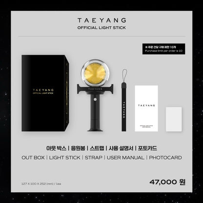 TAEYANG Official Lightstick