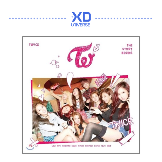 Twice - 1st Mini album - The Story Begins