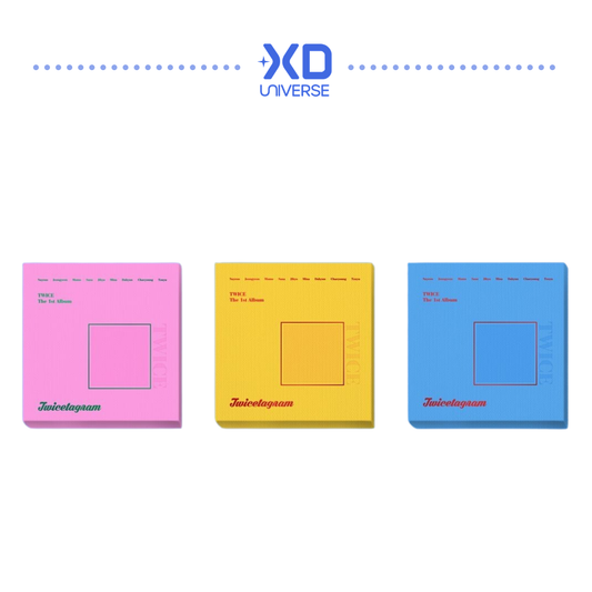 TWICE 1st Studio Album 'Twicetagram' (Random Ver.)