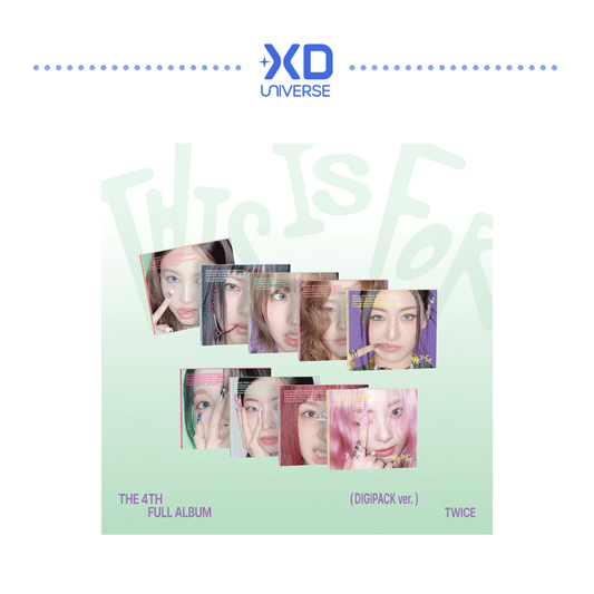 TWICE 4th Full Album [THIS IS FOR] Digipack Version