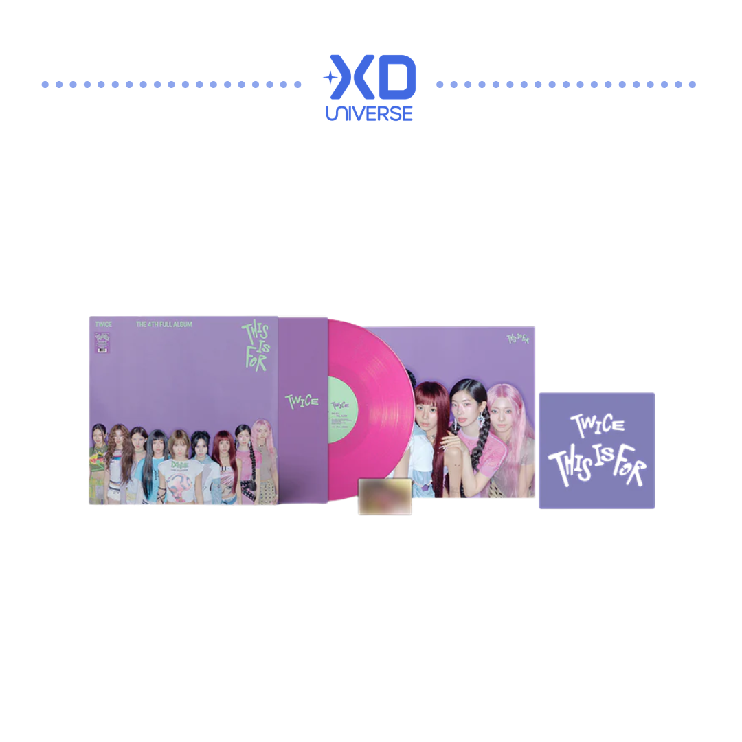 TWICE The 4th Album THIS IS FOR - Vinyl version