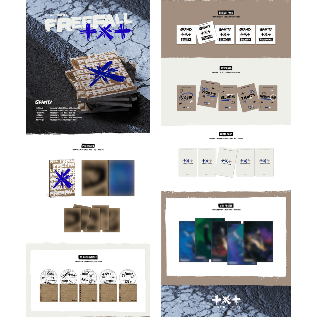 TXT - 3rd studio - The Name Chapter: FREEFALL - Gravity version