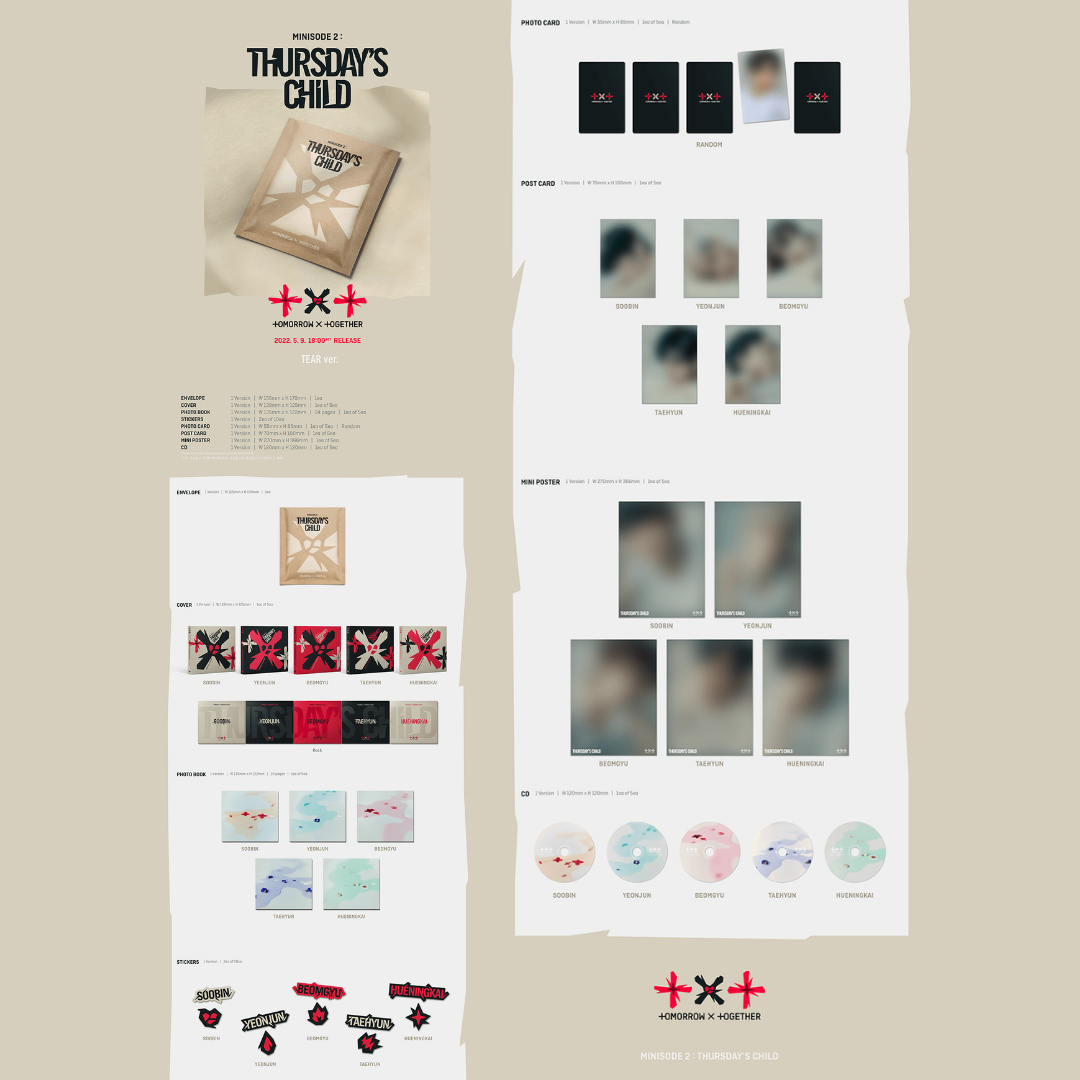 TXT - Mini 4 - minisode 2: Thursday's Child - digipack version